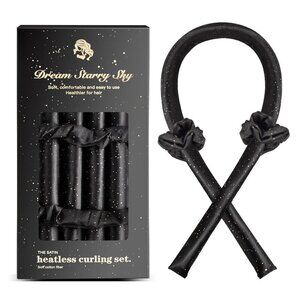 Satin Heatless Curling Set – Dreamy Starry Sky – NEW Sealed